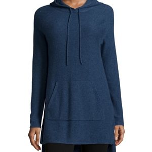 Neiman Marcus Cashmere Collection Kangaroo Hoodie